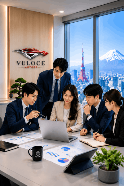 Veloce Motors Co., Ltd. showroom
